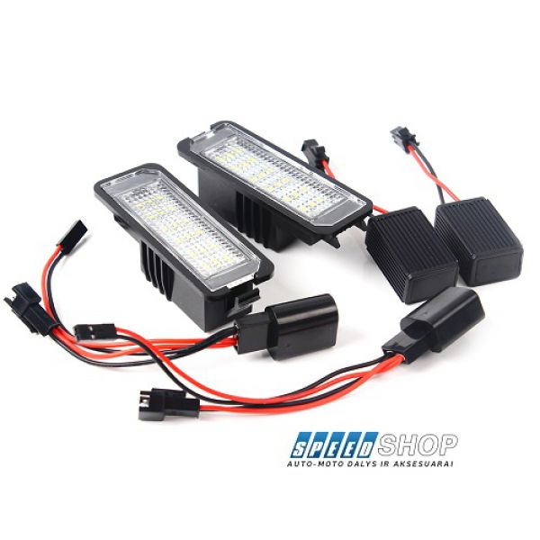 VW Led numerių apšvietimas